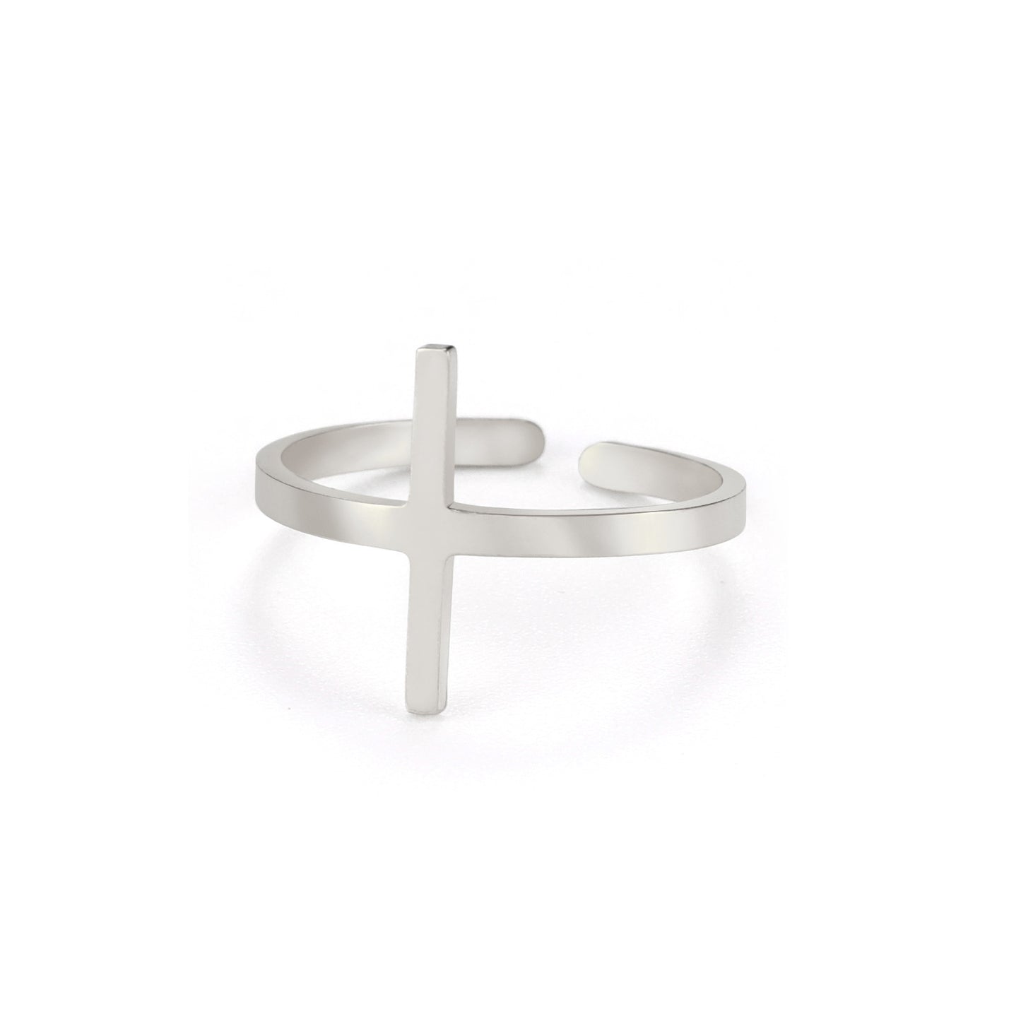 Fashion Minimalist Women's Cross Open Ring
