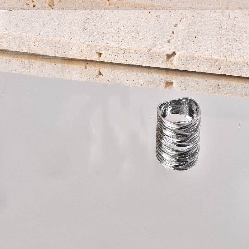 18K Gold Temperament Wild Index Finger Ring