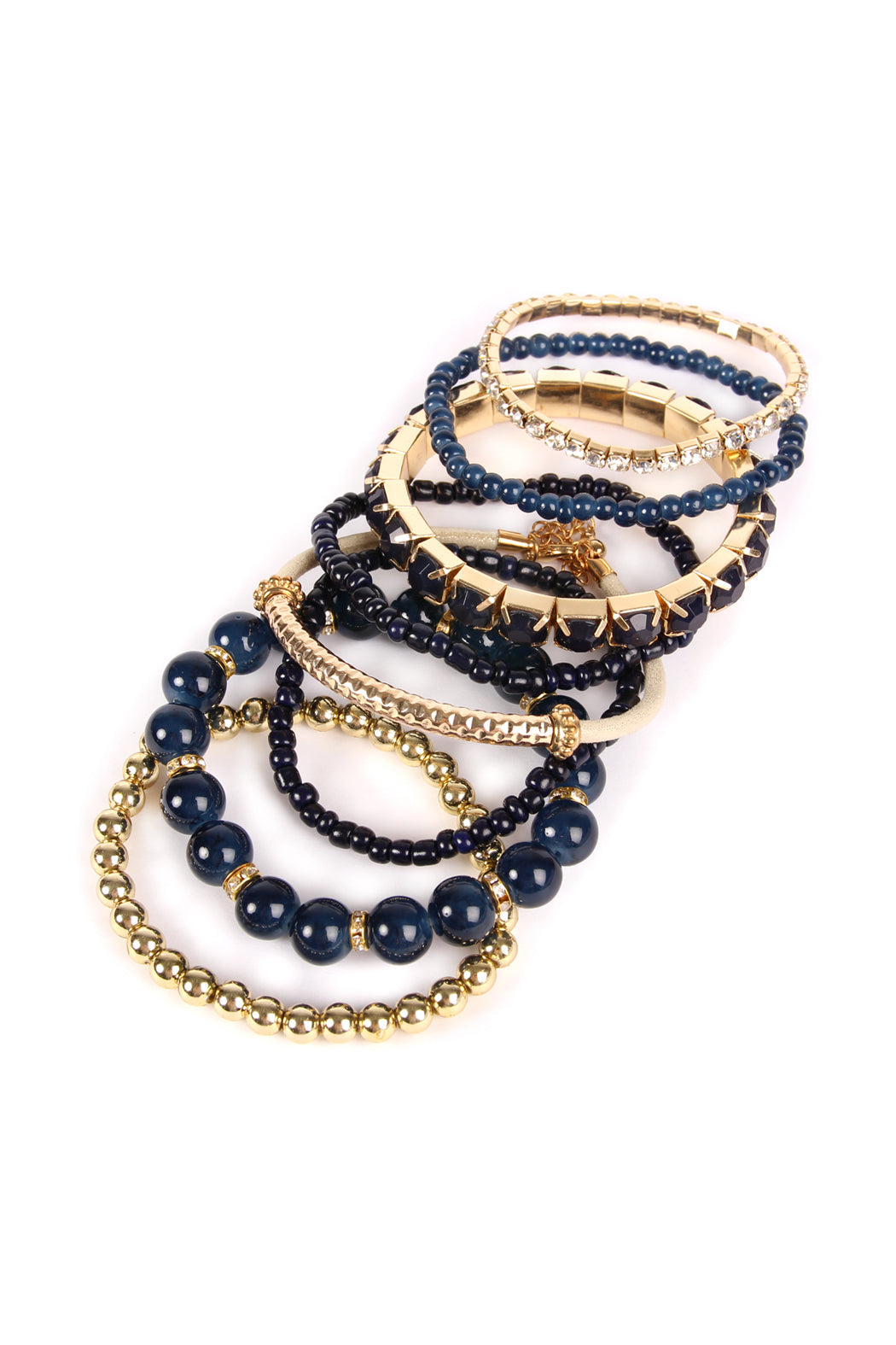 Multiple Line Classy Stack Bracelet