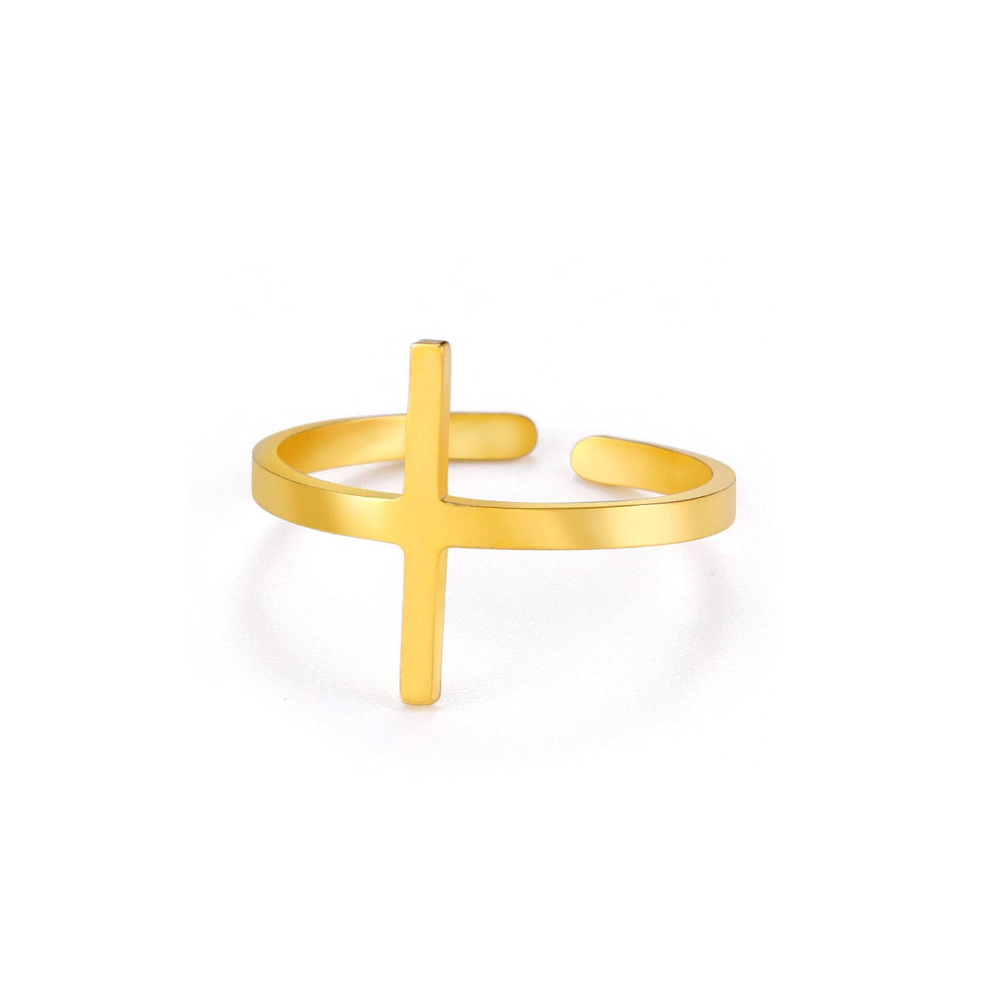 Fashion Minimalist Women's Cross Open Ring